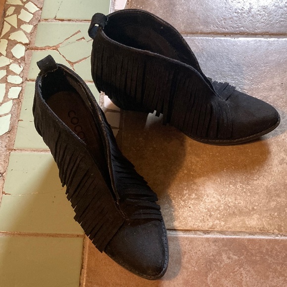 Coconuts by Matisse fringe suede Boots - Picture 1 of 4